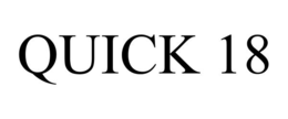Mark drawing for QUICK 18
