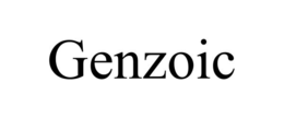 Mark drawing for GENZOIC