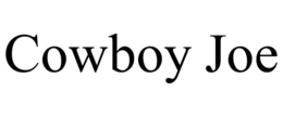 Mark drawing for COWBOY JOE
