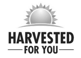 Mark drawing for HARVESTED FOR YOU