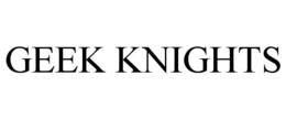 Mark drawing for GEEK KNIGHTS