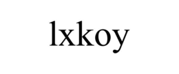 Mark drawing for LXKOY