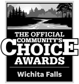 Mark drawing for THE OFFICIAL COMMUNITY'S CHOICE AWARDS WICHITA FALLS