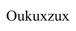 Mark drawing for OUKUXZUX