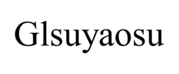 Mark drawing for GLSUYAOSU
