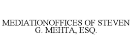 Mark drawing for MEDIATIONOFFICES OF STEVEN G. MEHTA, ESQ.
