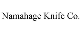 Mark drawing for NAMAHAGE KNIFE CO.