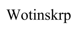 Mark drawing for WOTINSKRP