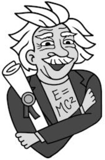 Mark drawing for E=MC2