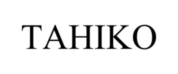 Mark drawing for TAHIKO