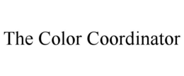 Mark drawing for THE COLOR COORDINATOR