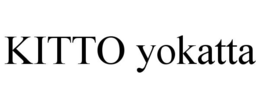Mark drawing for KITTO YOKATTA