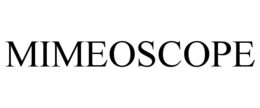 Mark drawing for MIMEOSCOPE