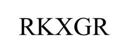 Mark drawing for RKXGR