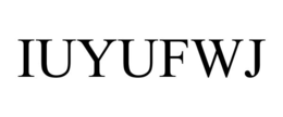 Mark drawing for IUYUFWJ