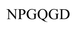 Mark drawing for NPGQGD