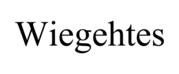 Mark drawing for WIEGEHTES