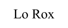 Mark drawing for LO ROX