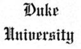 Mark drawing for DUKE UNIVERSITY