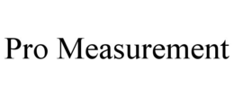 Mark drawing for PRO MEASUREMENT