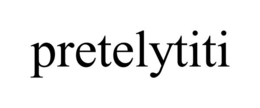 Mark drawing for PRETELYTITI