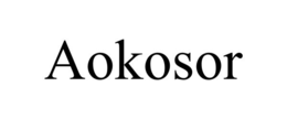 Mark drawing for AOKOSOR