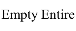 Mark drawing for EMPTY ENTIRE