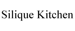 Mark drawing for SILIQUE KITCHEN