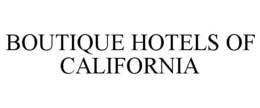 Mark drawing for BOUTIQUE HOTELS OF CALIFORNIA