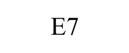 Mark drawing for E7