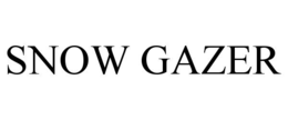 Mark drawing for SNOW GAZER