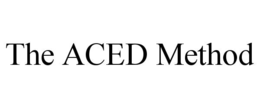 Mark drawing for THE ACED METHOD