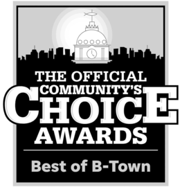 Mark drawing for THE OFFICIAL COMMUNITY'S CHOICE AWARDS BEST OF B-TOWN
