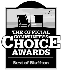 Mark drawing for THE OFFICIAL COMMUNITY'S CHOICE AWARDS BEST OF BLUFFTON
