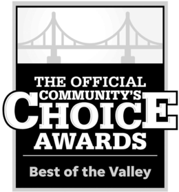 Mark drawing for THE OFFICIAL COMMUNITY'S CHOICE AWARDS BEST OF THE VALLEY
