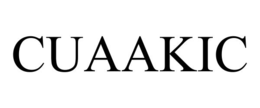 Mark drawing for CUAAKIC
