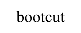 Mark drawing for BOOTCUT
