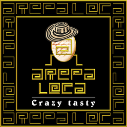 Mark drawing for A AREPA LOCA CRAZY TASTY
