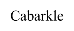 Mark drawing for CABARKLE