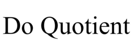 Mark drawing for DO QUOTIENT