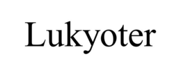 Mark drawing for LUKYOTER