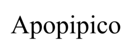 Mark drawing for APOPIPICO