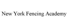 Mark drawing for NEW YORK FENCING ACADEMY