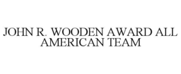 Mark drawing for JOHN R. WOODEN AWARD ALL AMERICAN TEAM