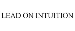 Mark drawing for LEAD ON INTUITION