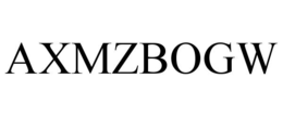 Mark drawing for AXMZBOGW
