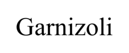 Mark drawing for GARNIZOLI