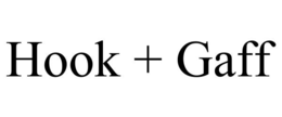 Mark drawing for HOOK + GAFF
