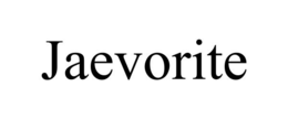 Mark drawing for JAEVORITE