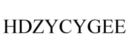 Mark drawing for HDZYCYGEE